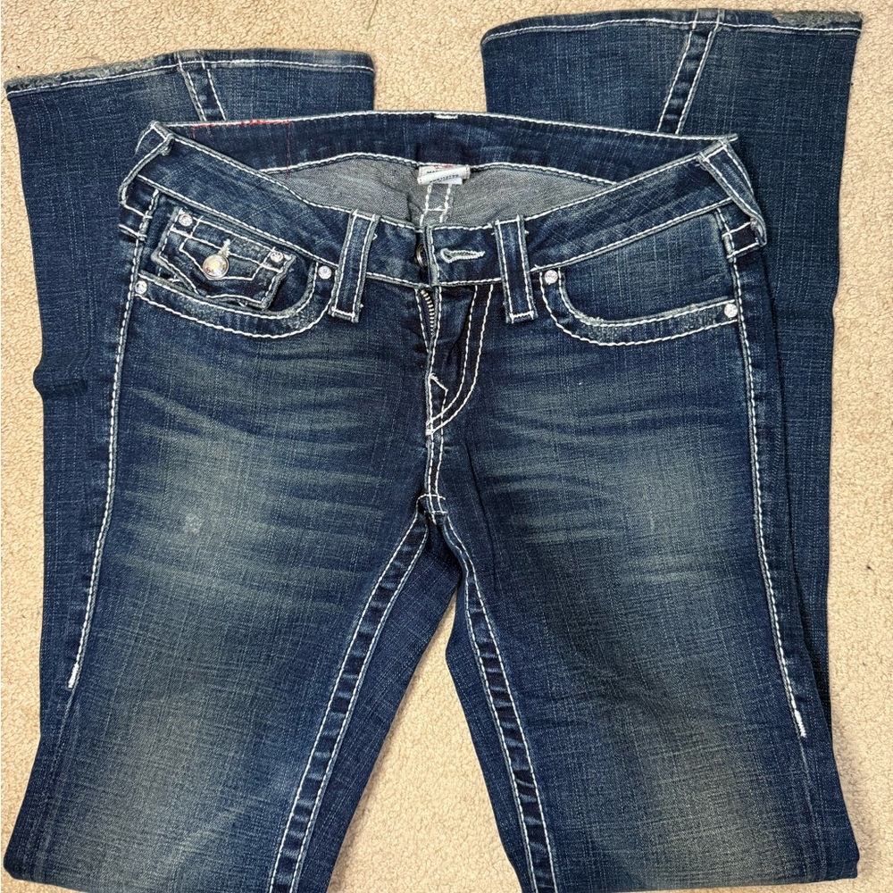 True religion jeans with swarovski crystals